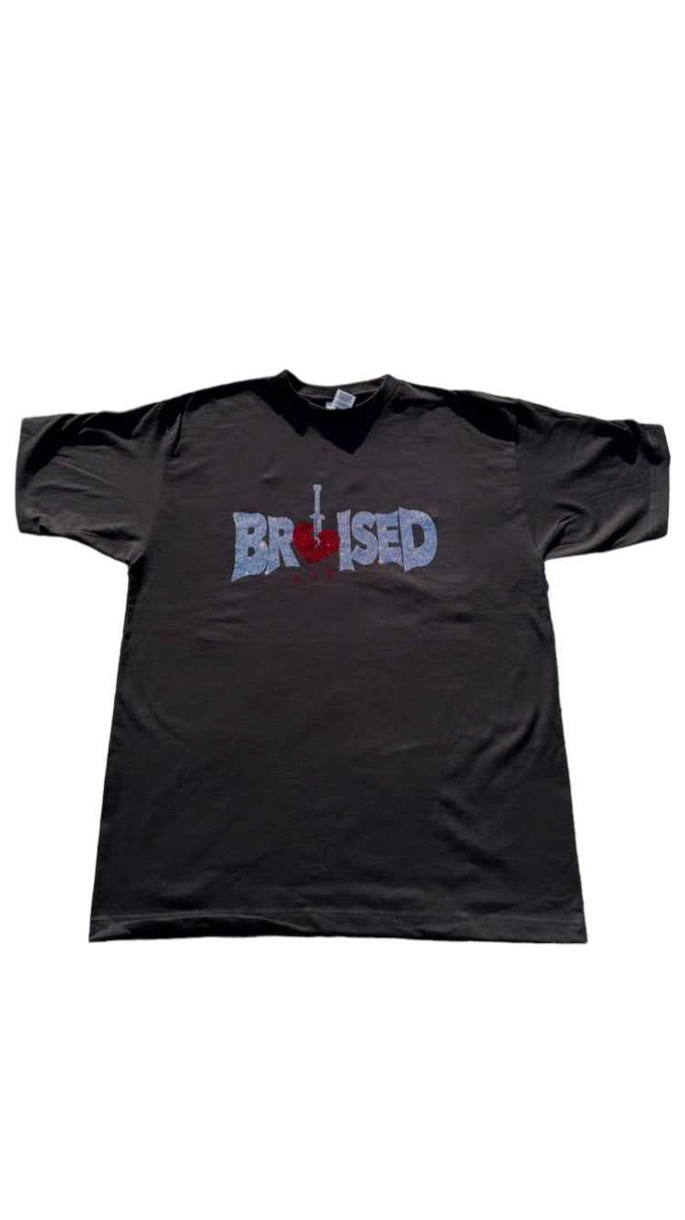 Short Sleeve Brim Stone Bruised T-shirt
